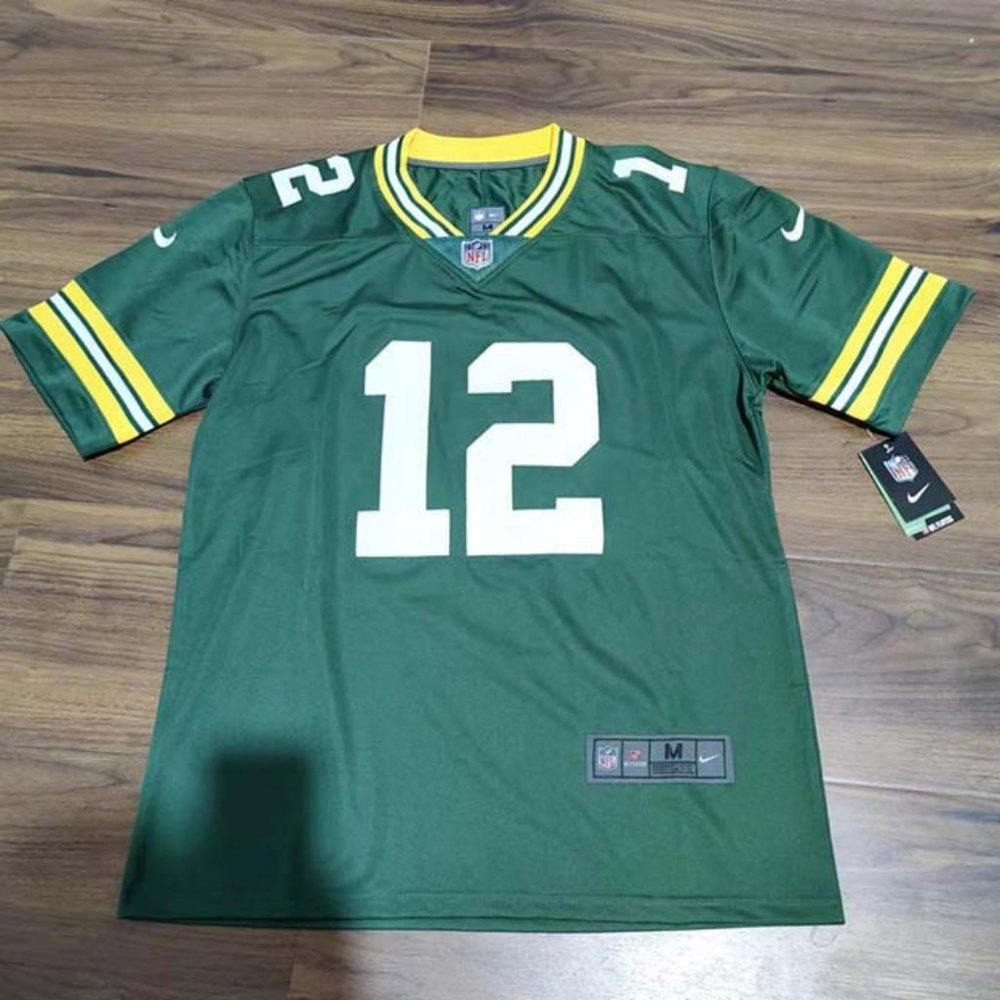 Nike Green Bay Packers Aaron Rodgers #12 Jersey-Green